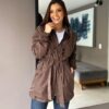 Chaqueta tipo Trench