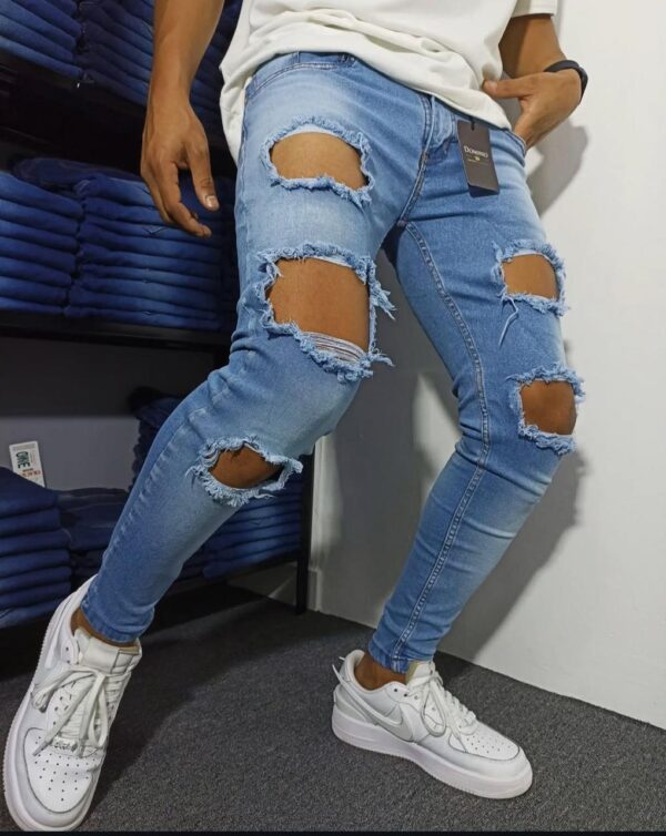 Jeans Rotos Slim Fit